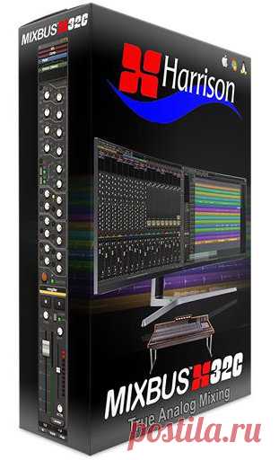 Mixbus 32C v6.1.22 WIN  | 100 MB
Mixbus 32C is a full-featured digital audio workstation that improves on the Mixbus platform with an exact emulation of the original Harrison 32C parametric four-band sweepable EQ, and 4 additional stereo summing buses.