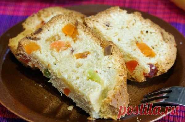 Лимонный кекс с цукатами — Сад Заготовка