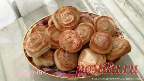 Домашние булочки.