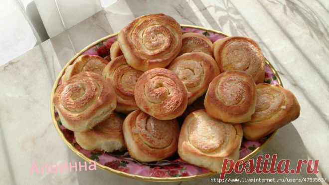 Домашние булочки.