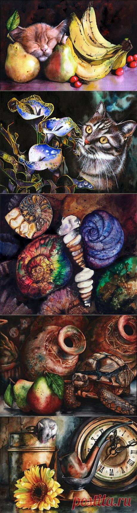 Акварель и графика от Peter Williams.