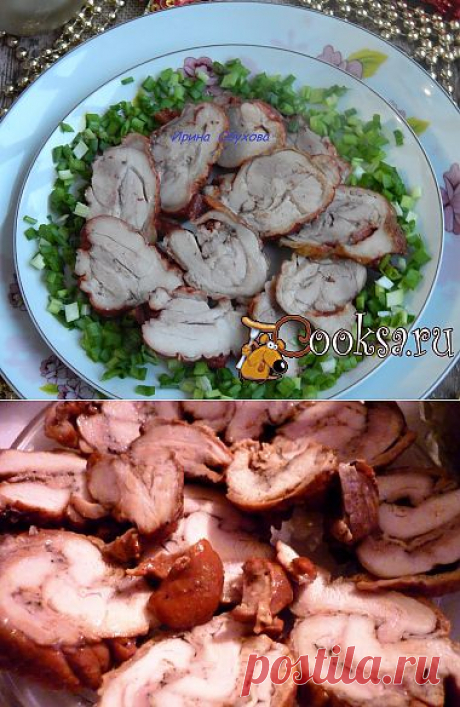&quot;Копченая&quot; курица рецепт с фото