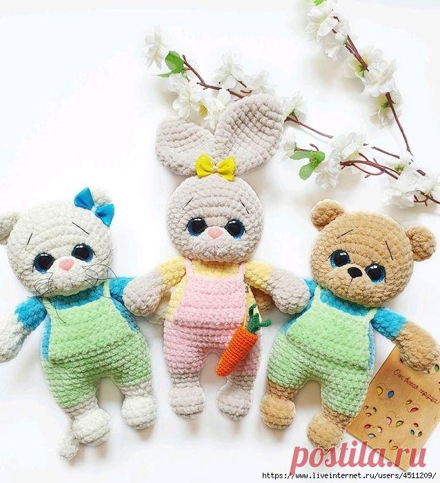 Плюшевые друзья.