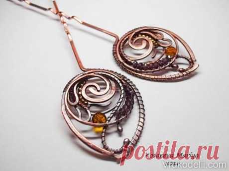 МК к парным шпилькам / Wire Wrap / В рукоделии