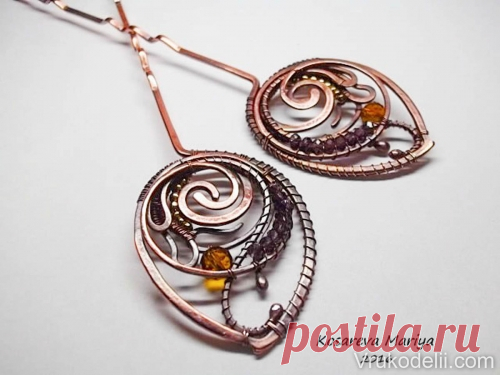 МК к парным шпилькам / Wire Wrap / В рукоделии