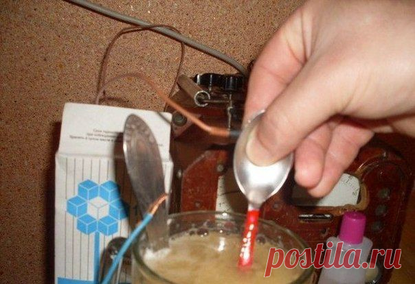 "Гравировка" столовых приборов в домашних условиях