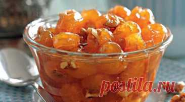 Варенье из белой черешни с грецкими орехами — Домашняя кулинария
