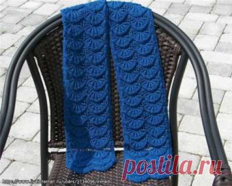 ШАРФ "РАКУШКИ" SCALLOP SHELLS