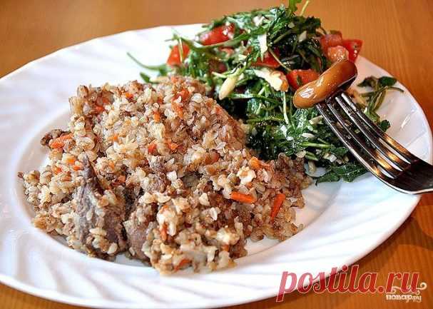Гречка с тушенкой в мультиварке - пошаговый рецепт с фото на Повар.ру