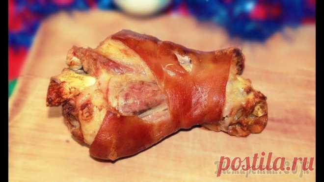 Сочная и вкусная Свиная Рулька запеченная в духовке