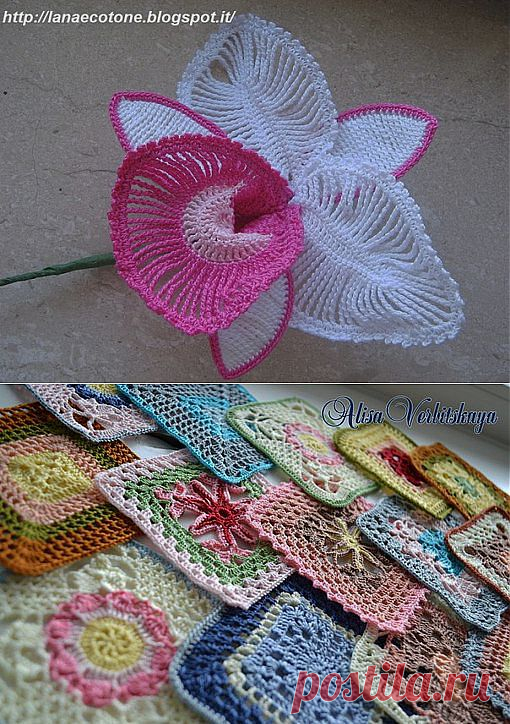 Вязание крючком, модели, схемы, уроки