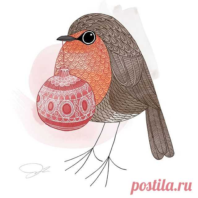 I too am working on some holiday imagery, like this robin. I know it is a bit kitschy but that's ok at the approaching time of year.

If you'd like to add my work to your holiday decorations, I added a print to the online shop. // #illustrations #illustration #drawing #linedrawing #linework #fineliner #inkonpaper #sketch #scribble #doodle #penwork #deko #dekoration #kinfolk #kinfolklife #cerealmag #analoguelife #instagramde #holidaydecoration #robinredbreast #robin