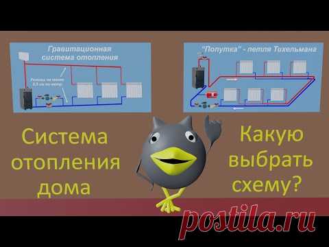 Система отопления частного дома. Какую выбрать схему?
