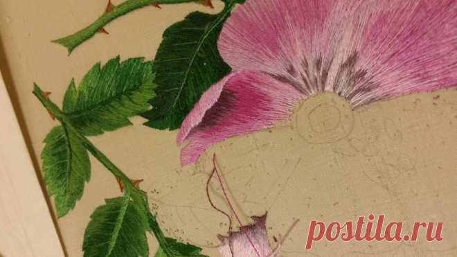 The Wild Rose Project: stashes, shading and… superglue? In my last entry, I wrote about how Wild Rose came about, the research, the sketching and the framing up.  Now it is time to catch up to the present day. Once Tracy had rearranged her studio for me…