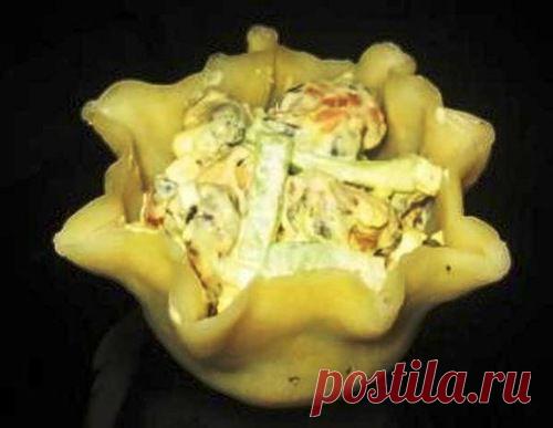 Оригинальные съедобные корзинки для салатов: рецепты и идеи | Советы Народной Мудрости