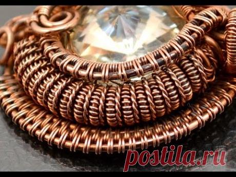 Делаем спиральки из проволоки для украшений