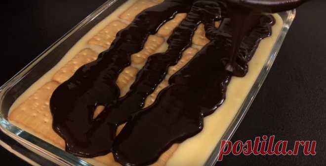 Торт без выпечки со сгущенкой
