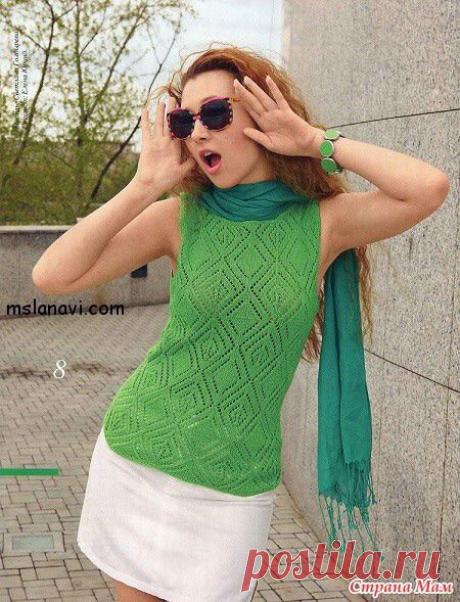 кофточка с геометрическим рисунком - Вязание крючком и спицами - Группы Мой Мир