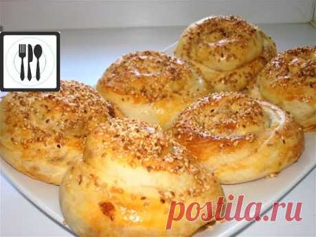 Ачма с картофельной начинкой. Турецкие пироги с картошкой.
