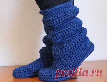 Crochet Cozy Boots