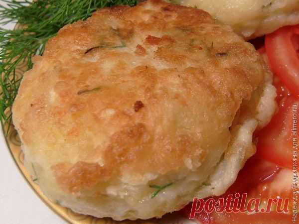 Зразы картофельные с курицей / Рецепты с фото