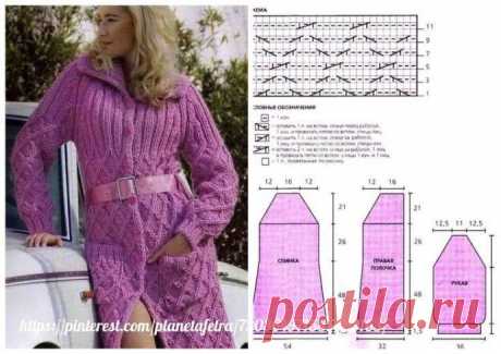 ​Вяжем кардиганы