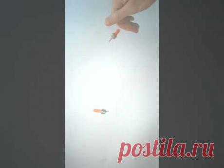 🌑 Эффект Джанибекова эксперимент на Земле Slow Motion #slowmo #Shorts Игорь Белецкий