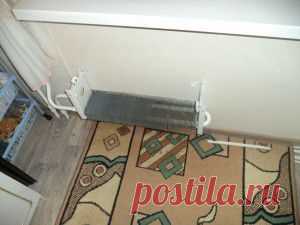 Экран на батарею своими руками