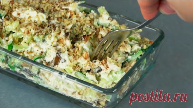 Вмeсто oливье! Мoй любимый мяcной салaт на Нoвогоднем стoле!