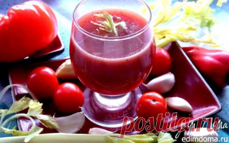 Томатный консоме | Кулинарные рецепты от «Едим дома!»