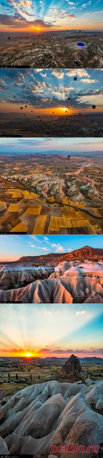 Spectacular Photos of a Hot Air Balloon Trip Over Cappadocia, Turkey