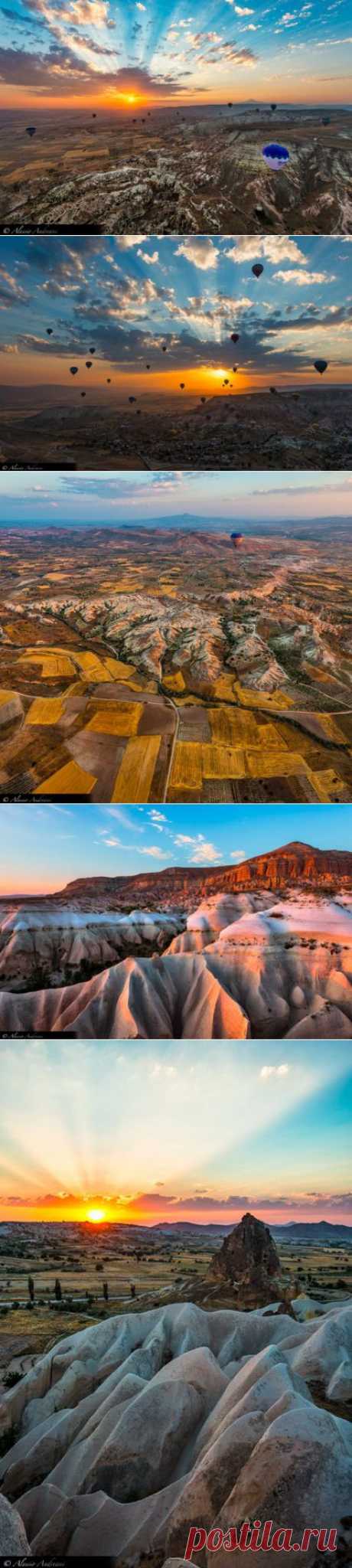 Spectacular Photos of a Hot Air Balloon Trip Over Cappadocia, Turkey