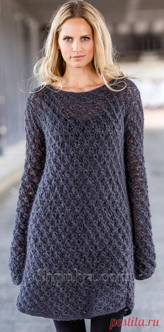 Вязаные спицами платья Женский блог о рукоделии и моде покажем Вам мастер классы рукоделия, модели, схемы, узоры и обучение вязанию. Здесь же вы найдете модные новости, советы с чем носить кардиган или платье-футляр, капсульный гардероб, а так же найдете мастер классы новости моды, сеты одежды.