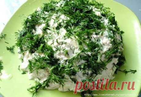 САЛАТ  &quot; ОБЛАЧКО&quot;