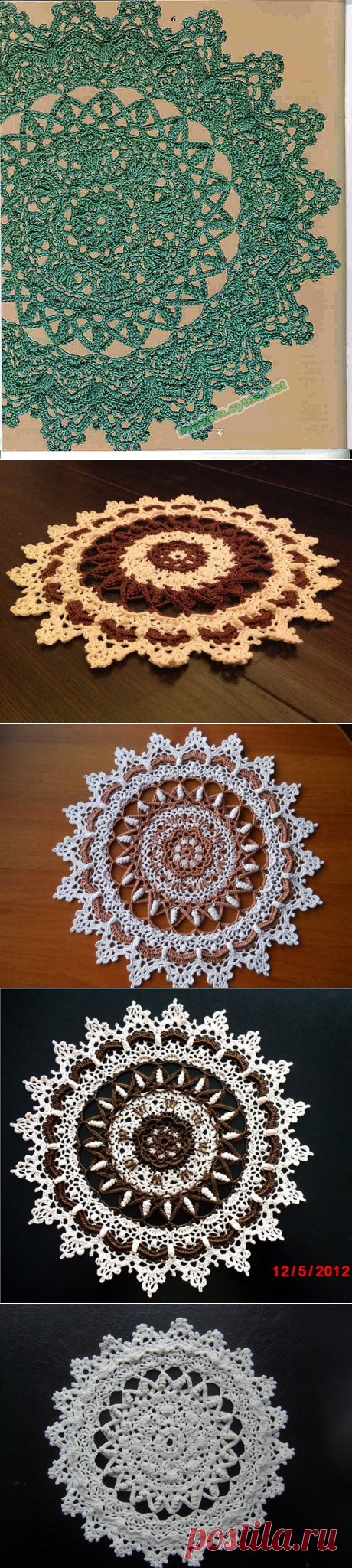 Салфетка Irene из альбома «Doilies With a Twist»