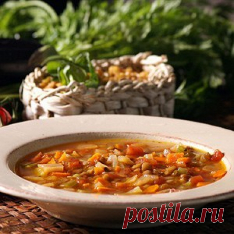 Суп из красной чечевицы и моркови рецепт – вегетарианская еда: супы