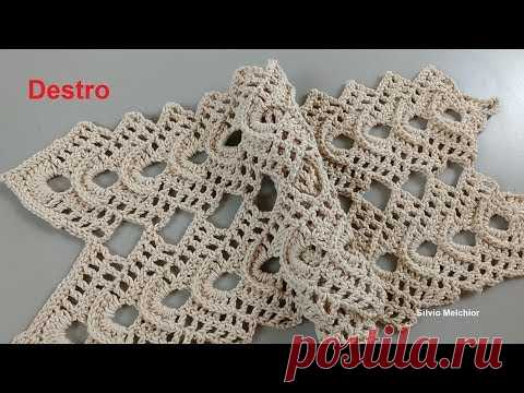 vídeo aulas crochê - Motivo Fantasia em Crochê (DESTRO)