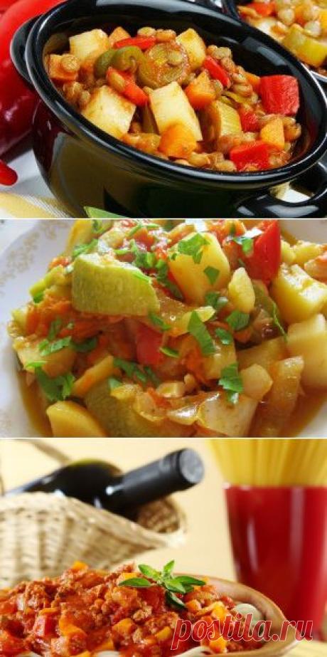 Рецепт приготовления рагу овощного с мясом индейки