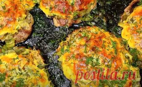 Курица по-французски. Добавляем сверху шапку и становится гораздо вкуснее, чем просто пожарить - Steak Lovers - Медиаплатформа МирТесен