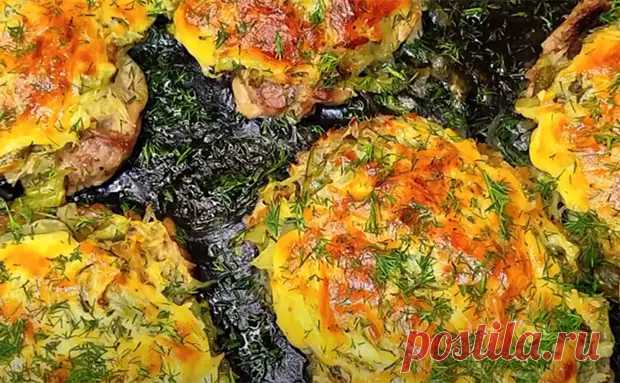 Курица по-французски. Добавляем сверху шапку и становится гораздо вкуснее, чем просто пожарить - Steak Lovers - Медиаплатформа МирТесен