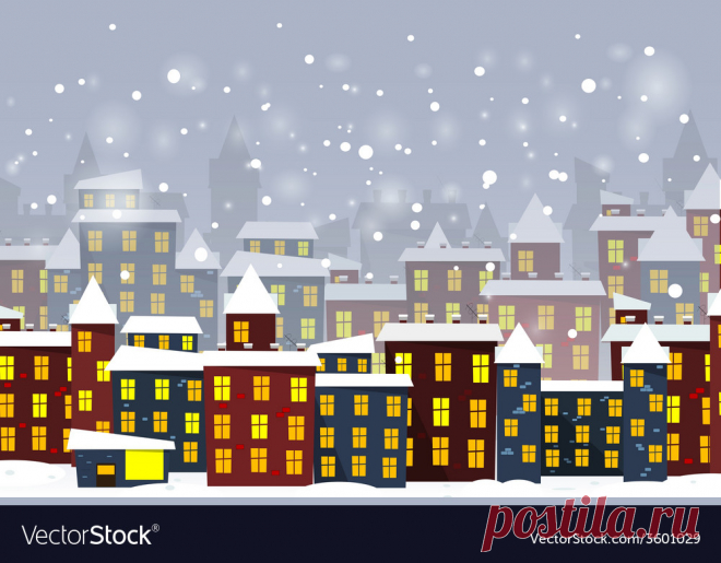 cartoon-winter-city-vector-3601029.jpg (1000×780)