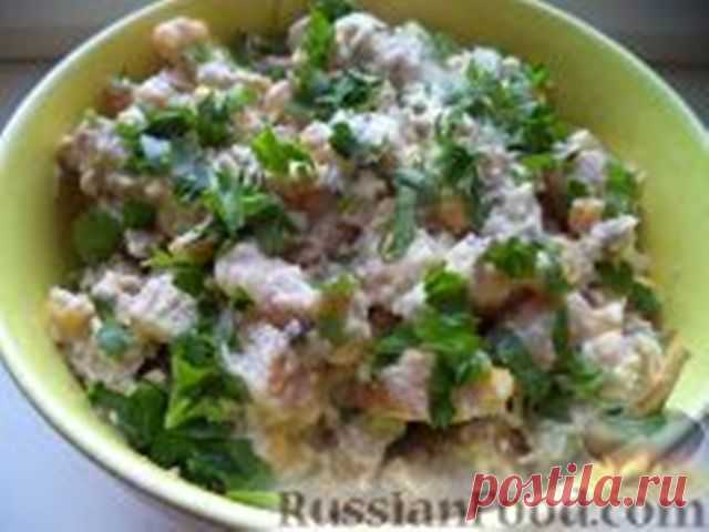 Шпротный салат