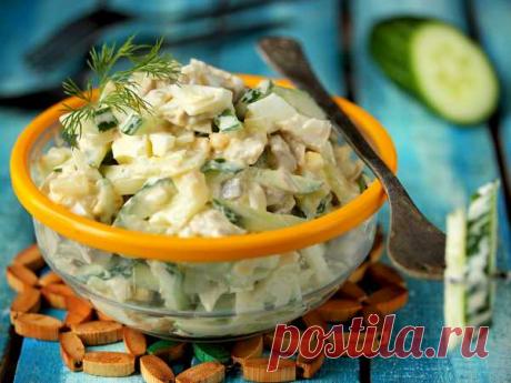 Салат «Вкусняшка», рецепт с фото