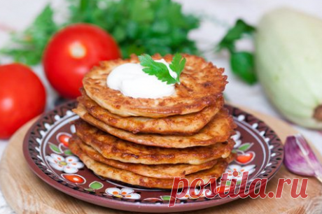 Оладьи из кабачков с сыром - рецепт с пошаговыми фото / Меню недели