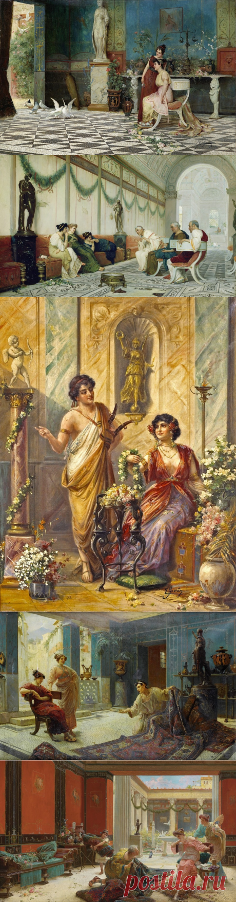 Этторе Форти (Ettore Forti).Италия - Роскошь Древнего Рима.