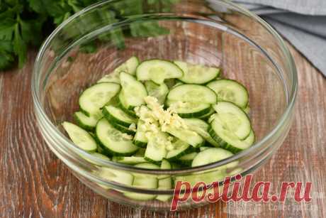 Быстрые салаты из огурца, которые вас точно удивят вкусом (сразу 5 вариантов) | Совет да Еда | Дзен
