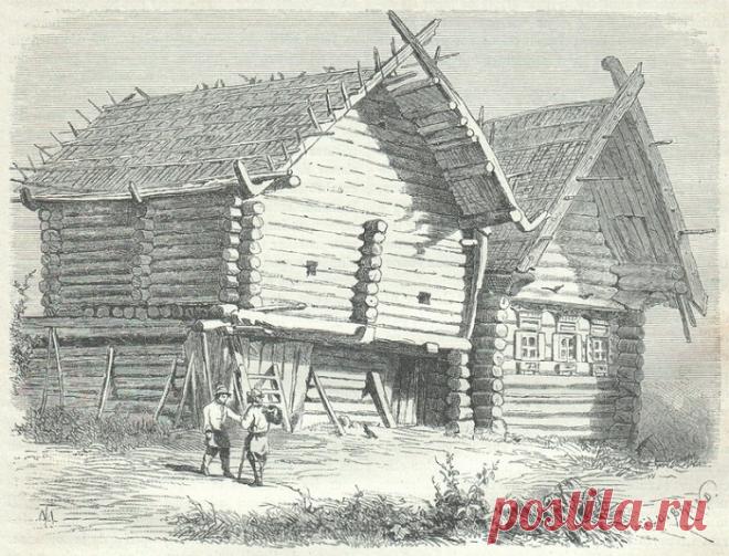 33 рисунка о жизни в России, сделанных в 1872 году