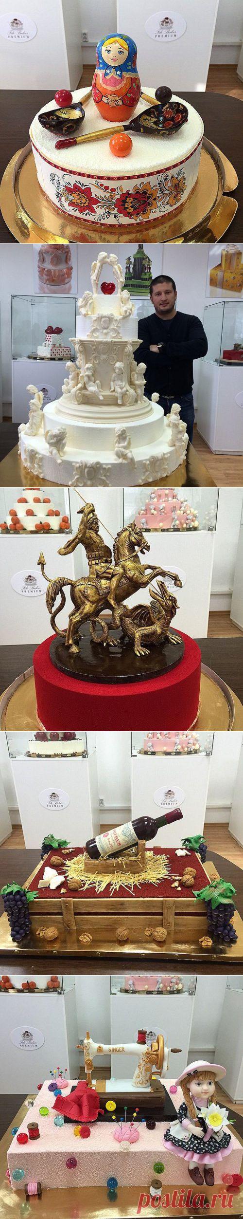 Реалистичные торты Рената Агзамова (31 фото)