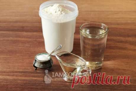 Постное заварное тесто — рецепт с фото пошагово