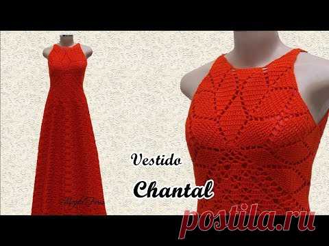 ❤ Vestido Chantal ❤ by Magda Faria ❤PRIMEIRA PARTE  ❤. #dicasquetodacrocheteiradeveriasaber